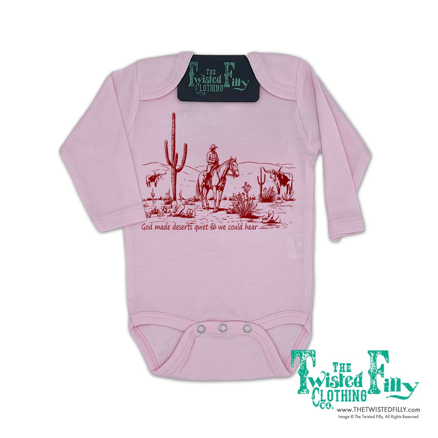 God Made Deserts - L/S Infant One Piece (6pcs)