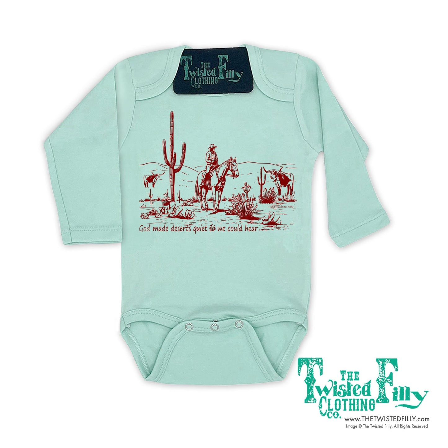 God Made Deserts - L/S Infant One Piece (6pcs)