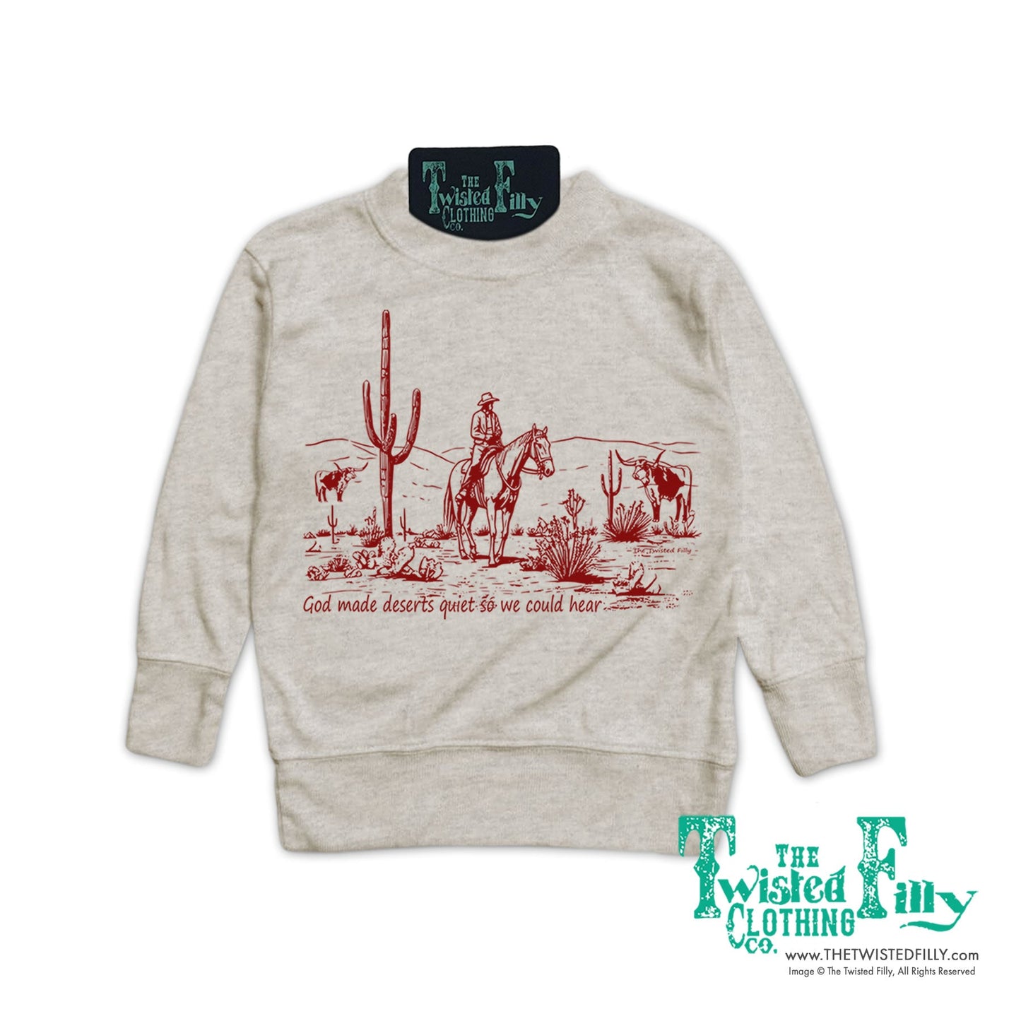 God Made Deserts - Youth Pullover (7pcs)