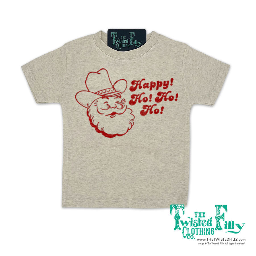 Happy Ho Ho Ho Christmas Cowboy Santa - Infant S/S Tee (6 Pcs)