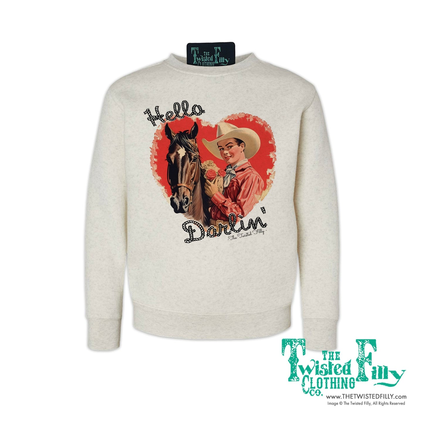 Hello Darlin' - Youth Sweatshirt (7pcs)