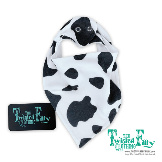 Infant Bib - Dairy Cowhide (3pcs)