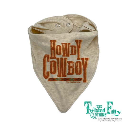 Howdy Cowboy - Bandana Bib (3pcs)