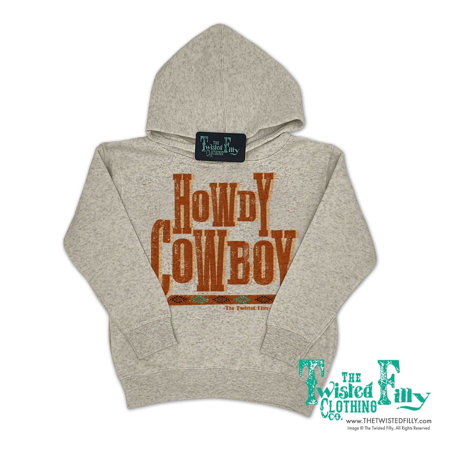 Howdy Cowboy - Toddler Hoodie (6pcs)