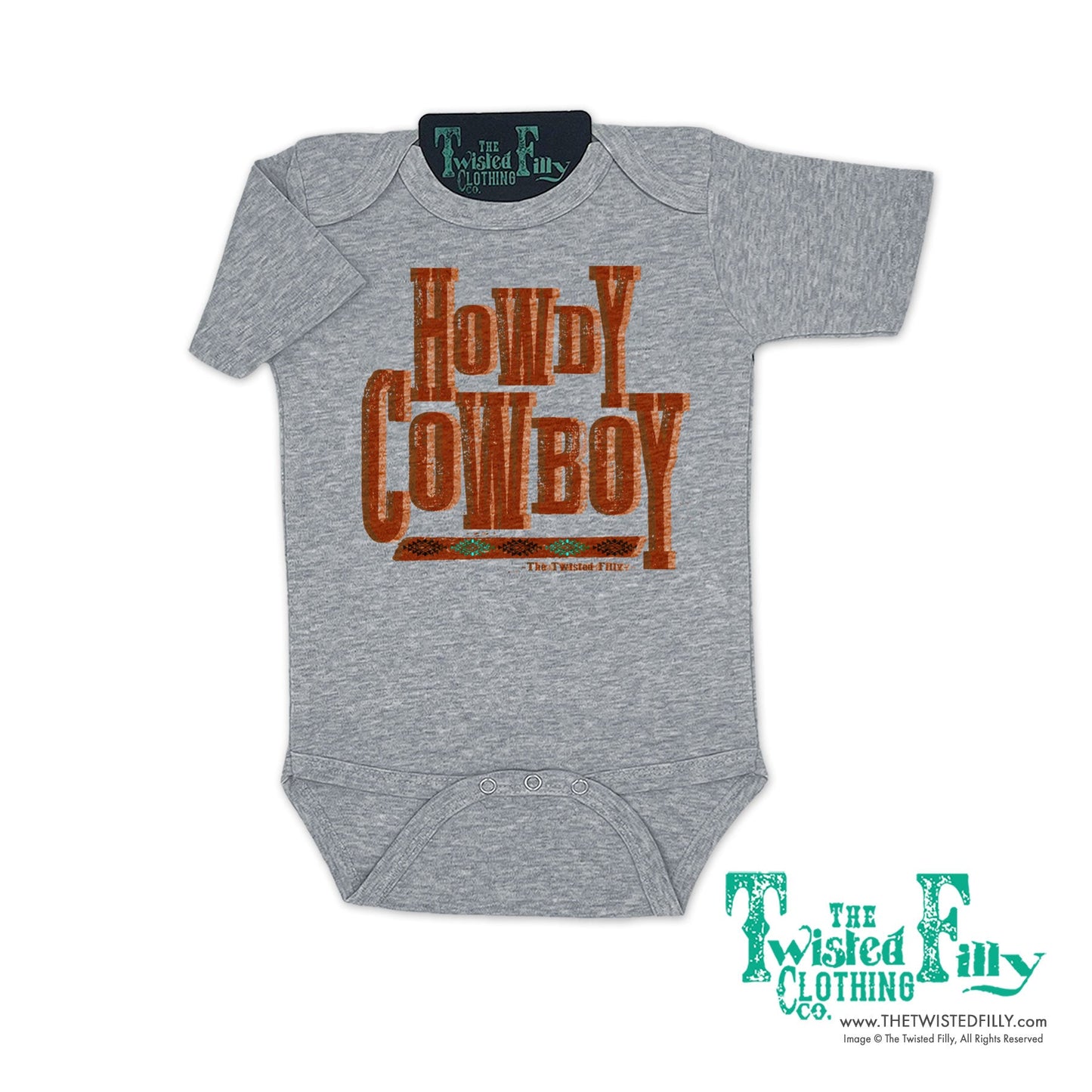 Howdy Cowboy - Infant One Piece (6pcs)