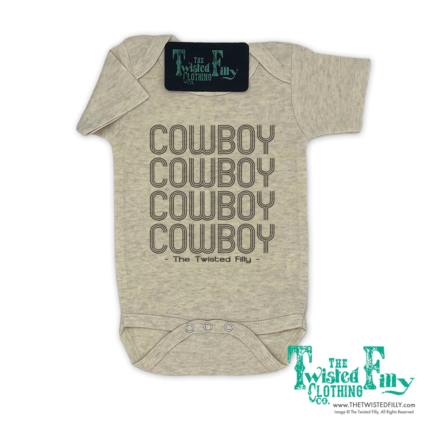 I Am Cowboy - S/S Infant One Piece (6 Pcs)