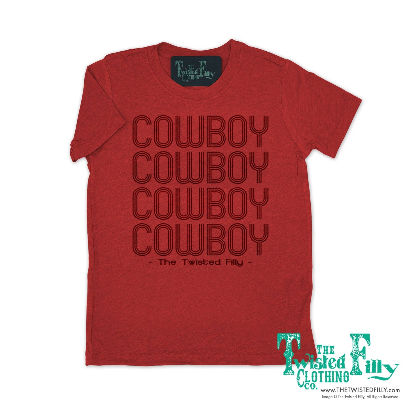 I Am Cowboy - S/S Crew Neck Adult Mens Tee (7 Pcs)