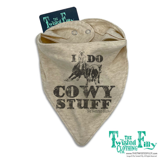 I Do Cowy Stuff - Bandana Bib (3pcs)