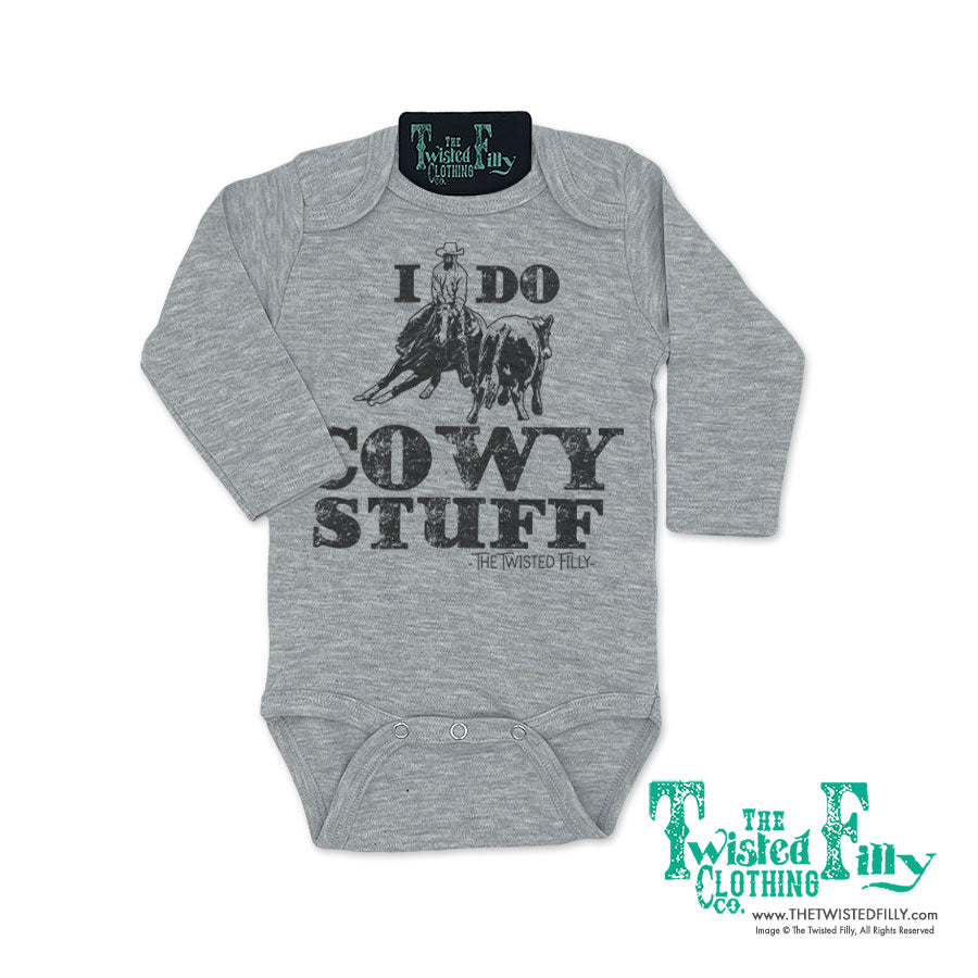 I Do Cowy Stuff - L/S Infant One Piece (6pcs)