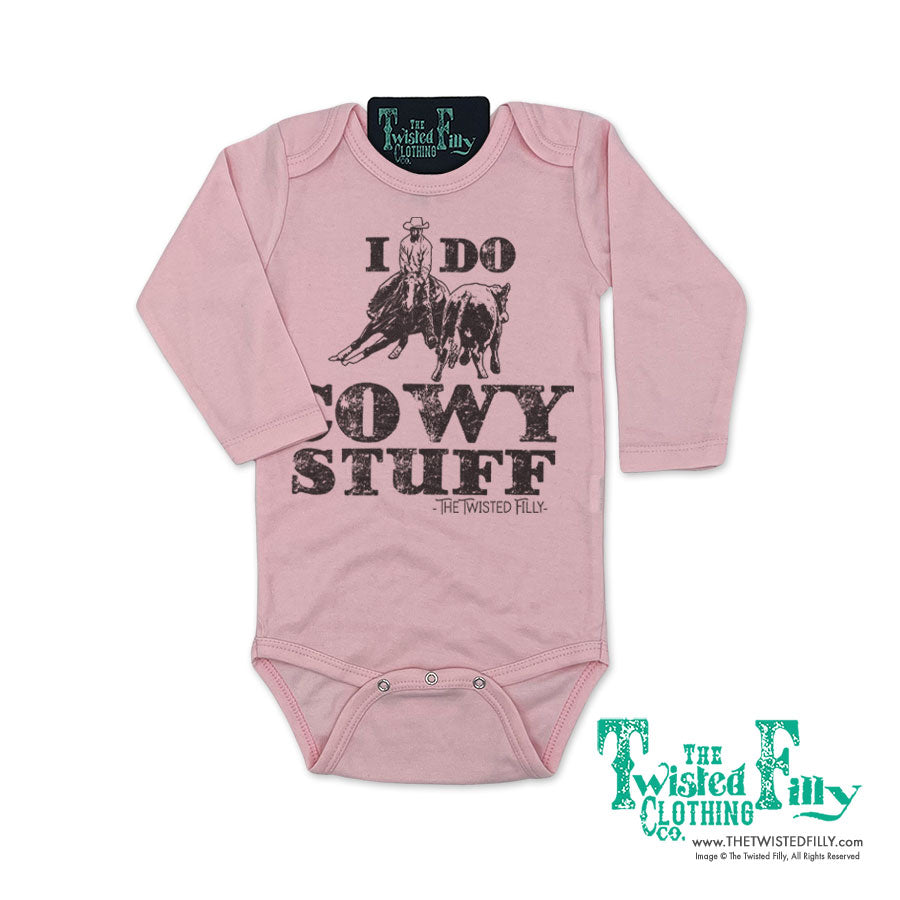 I Do Cowy Stuff - L/S Infant One Piece (6pcs)