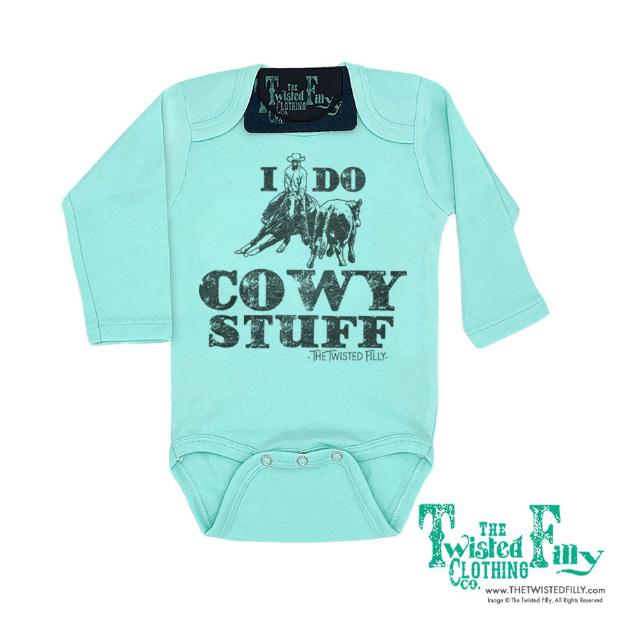 I Do Cowy Stuff - L/S Infant One Piece (6pcs)