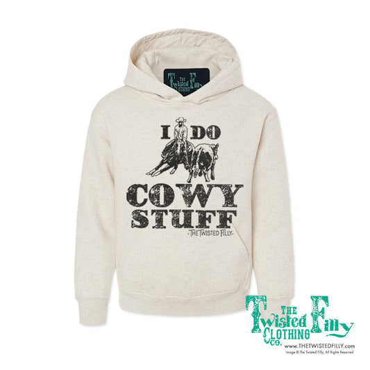 I Do Cowy Stuff - Youth Hoodie (7pcs)
