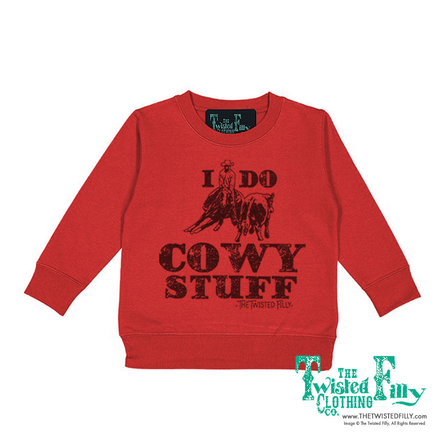 I Do Cowy Stuff - Toddler Sweatshirt (6pcs)