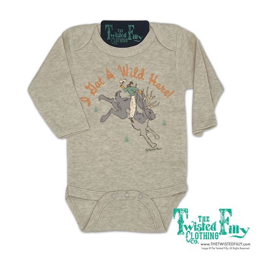 I Got A Wild Hare - L/S Infant One Piece (6 Pcs)