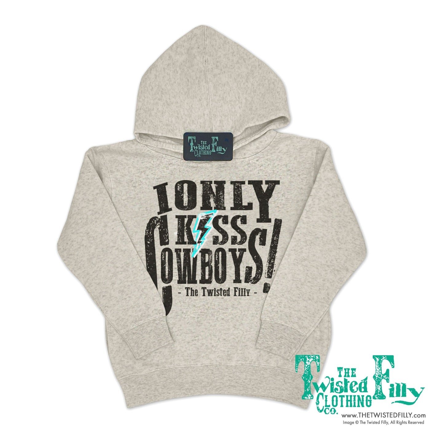 I Only Kiss Cowboys - Toddler Hoodie (6 Pcs)