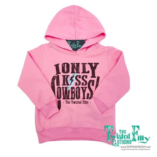 I Only Kiss Cowboys - Youth Hoodie (7 Pcs)