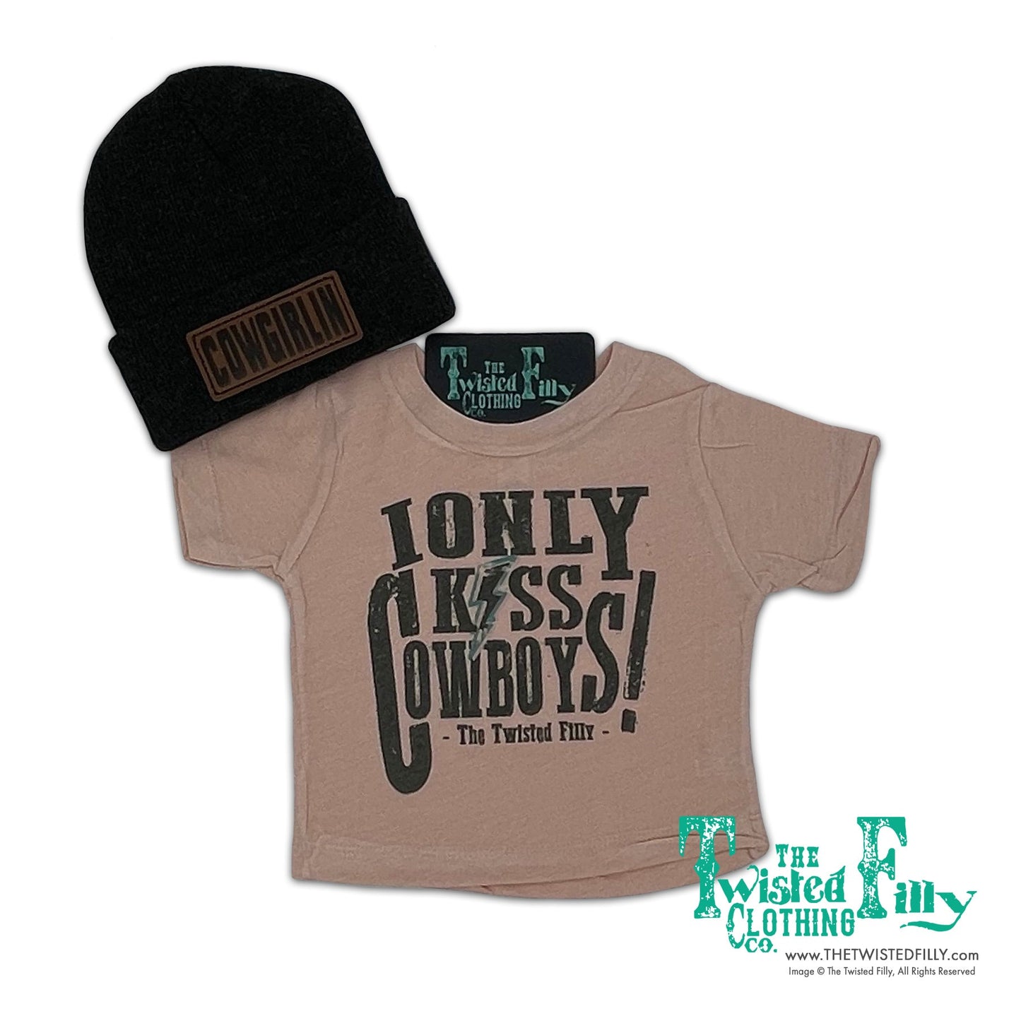 I Only Kiss Cowboys - S/S Infant Tee (6 Pcs)