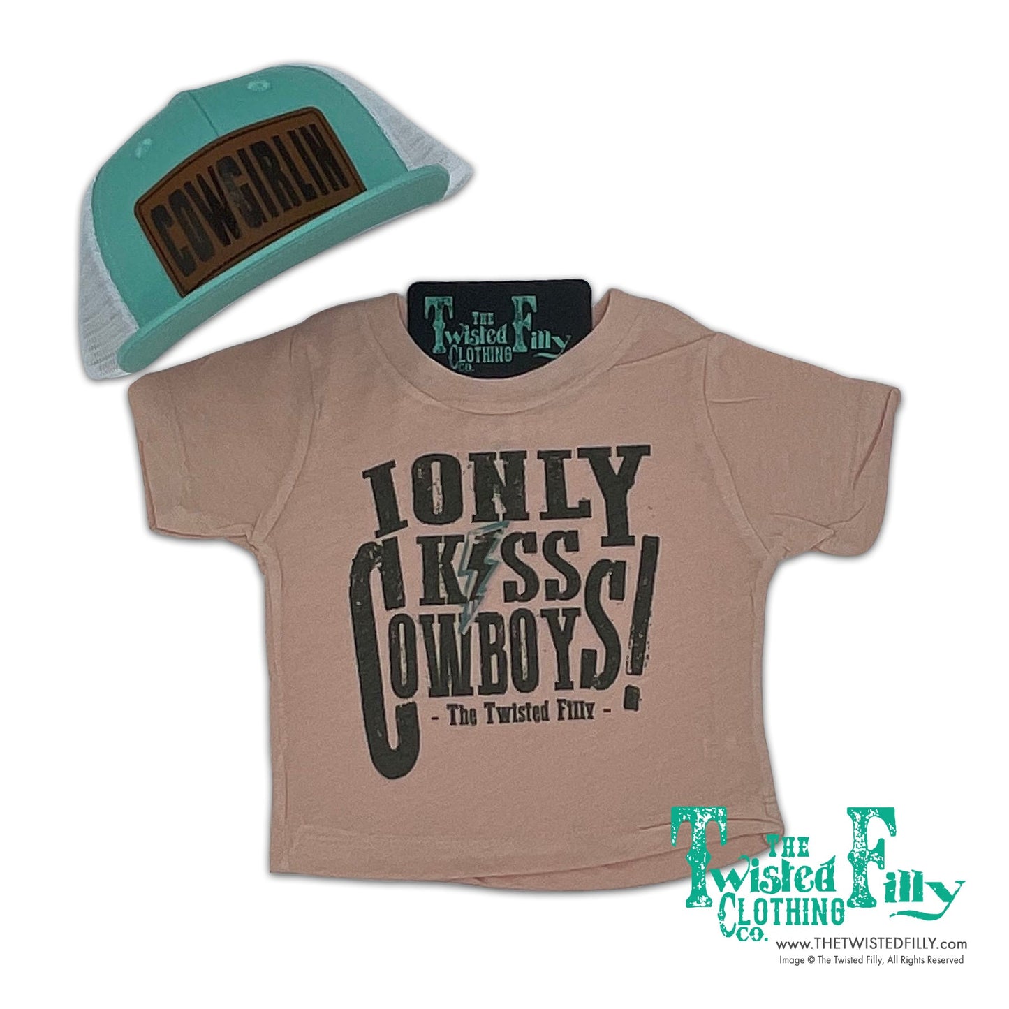 I Only Kiss Cowboys - S/S Infant Tee (6 Pcs)