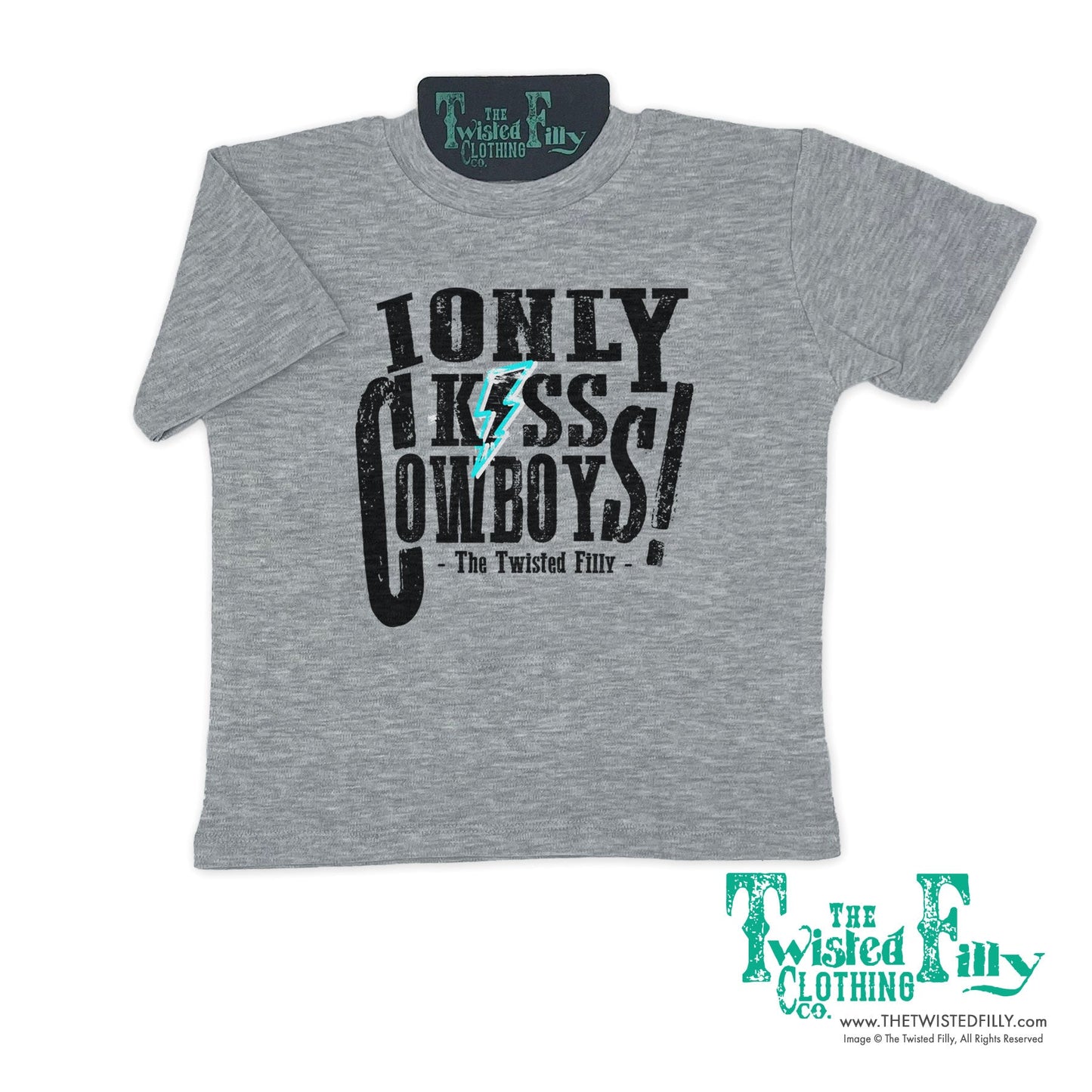 I Only Kiss Cowboys - S/S Toddler Tee (6 Pcs)