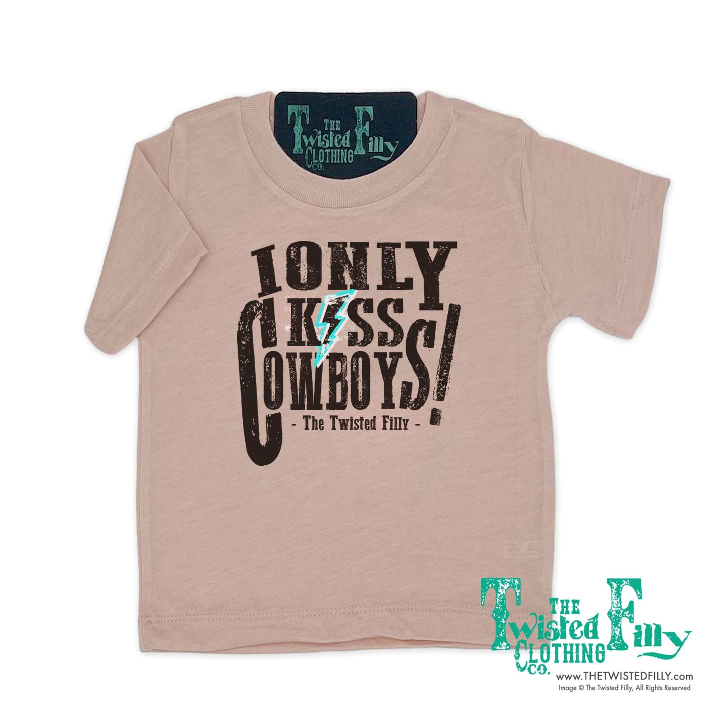 I Only Kiss Cowboys - S/S Youth Tee (6 Pcs)