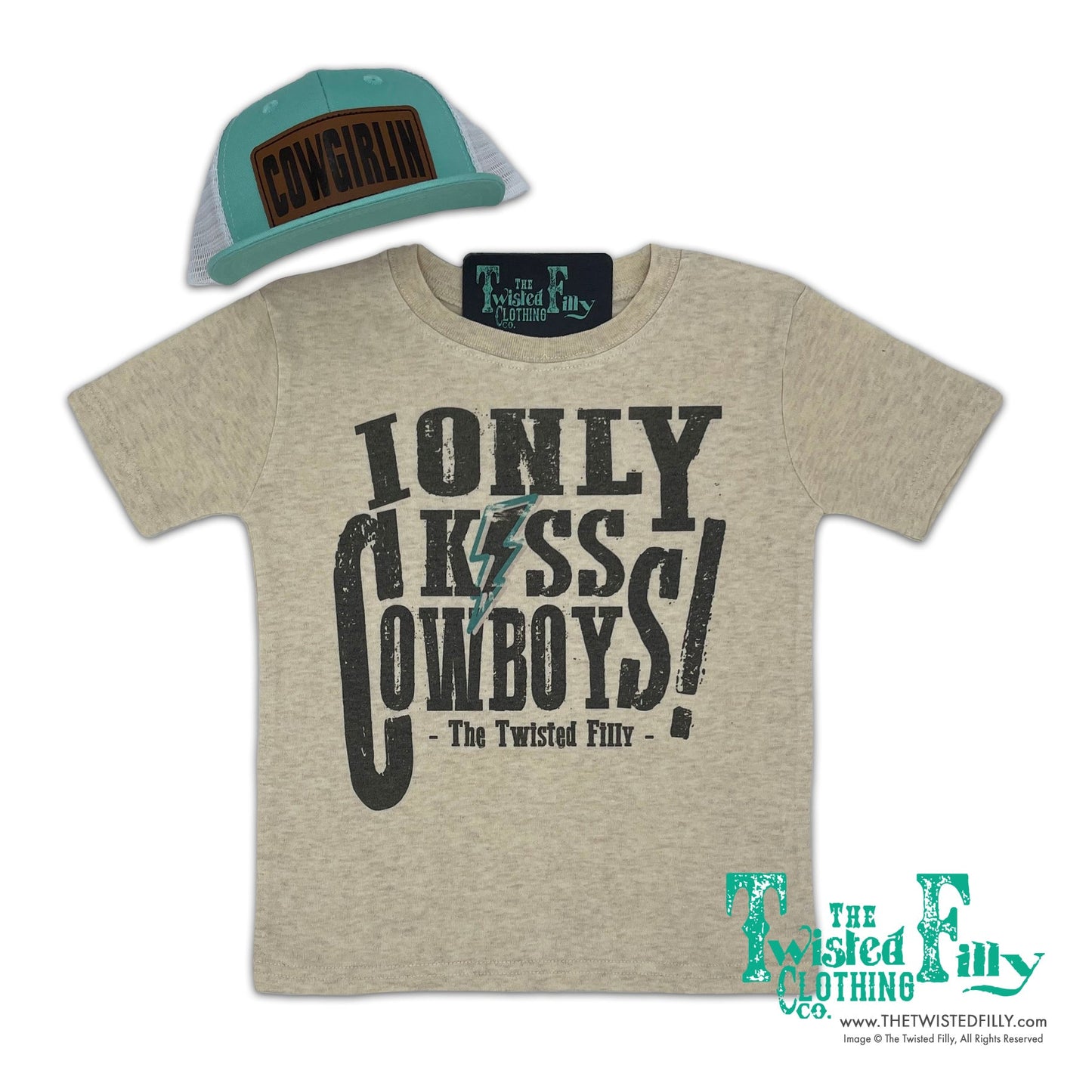 I Only Kiss Cowboys - S/S Toddler Tee (6 Pcs)