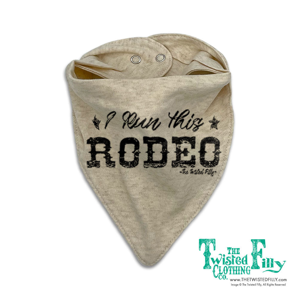 I Run This Rodeo - Infant Bandana Bib (3 Pcs)