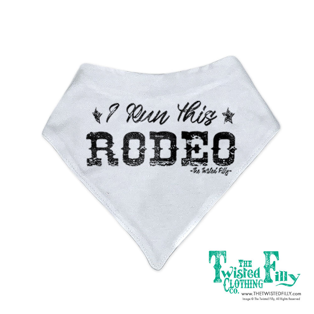 I Run This Rodeo - Infant Bandana Bib (3 Pcs)