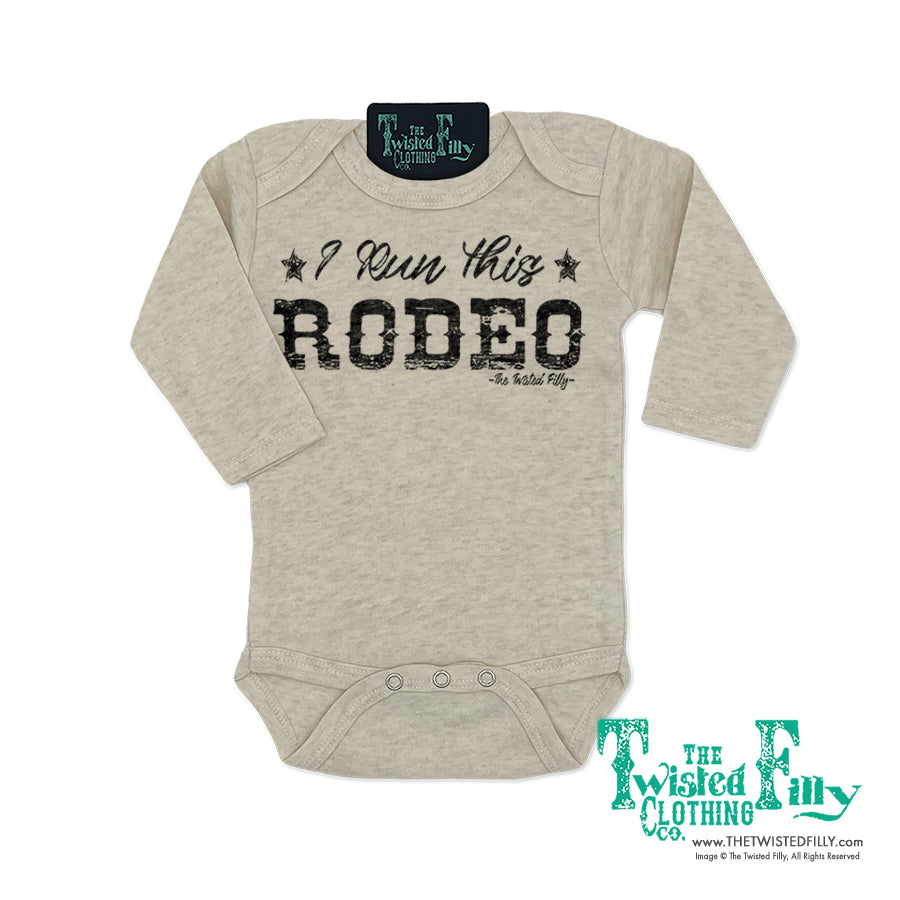 I Run This Rodeo - L/S Infant One Piece (6 Pcs)