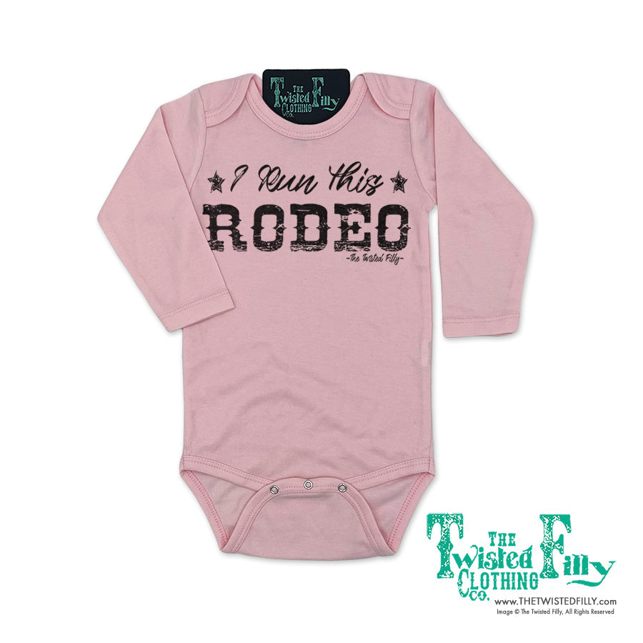 I Run This Rodeo - L/S Infant One Piece (6 Pcs)