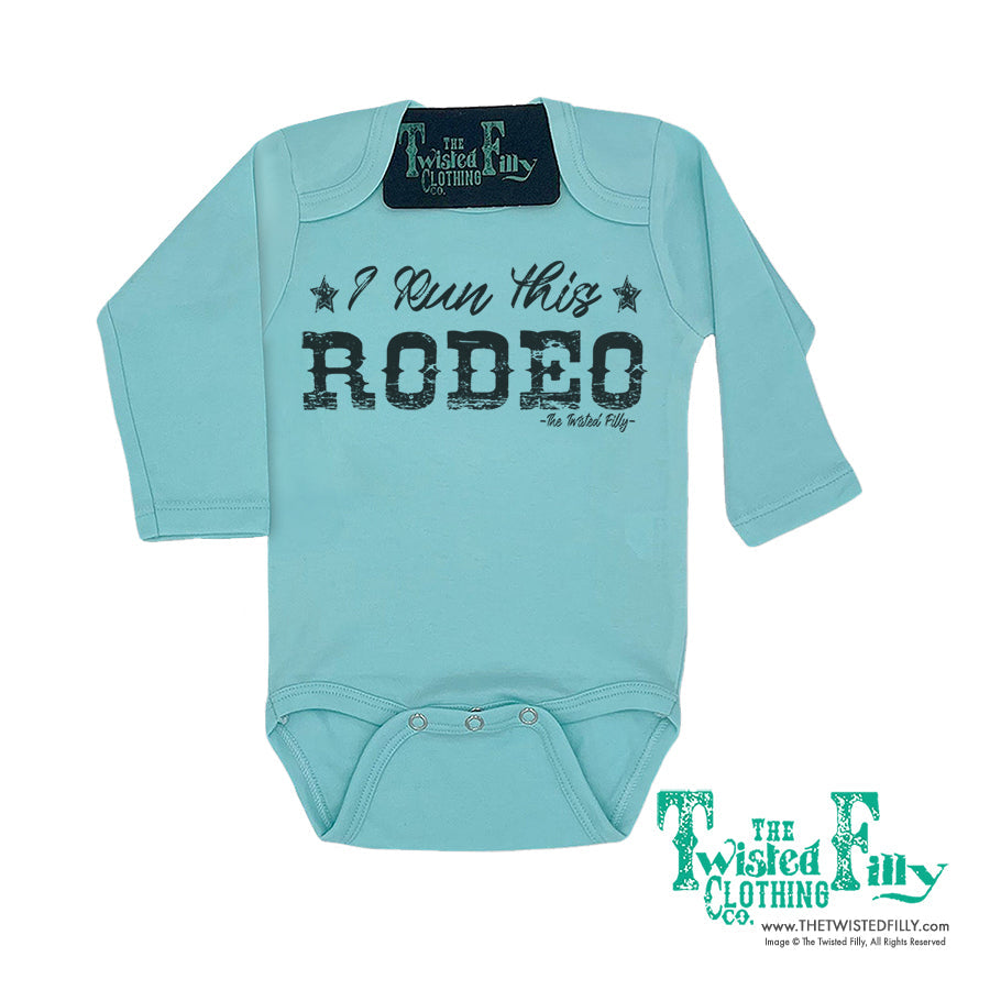 I Run This Rodeo - L/S Infant One Piece (6 Pcs)