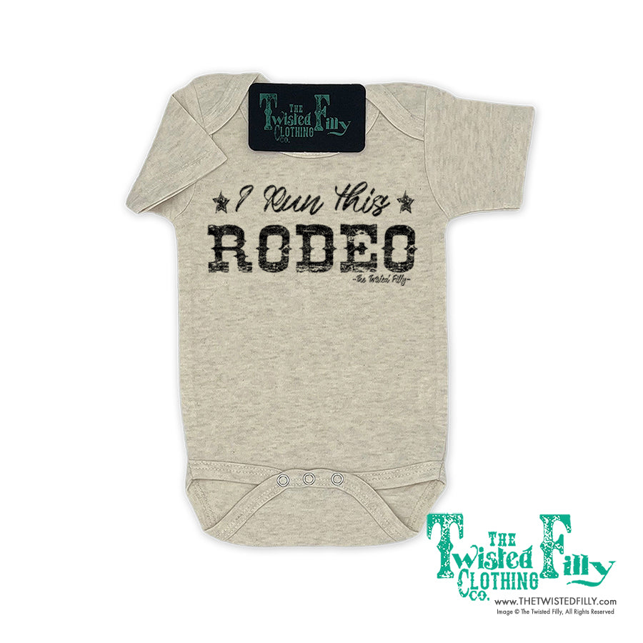 I Run This Rodeo - S/S Infant One Piece (6 Pcs)