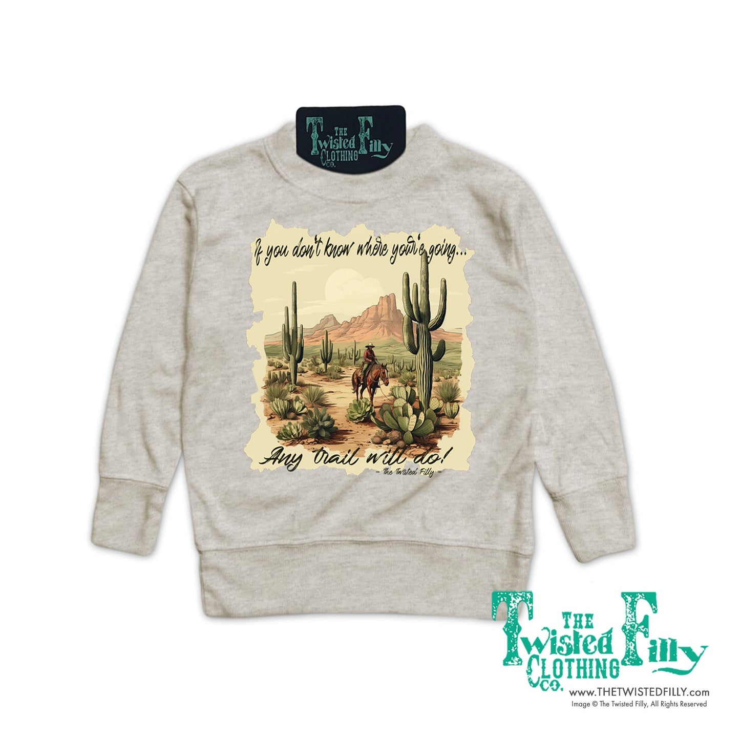 If You Don't Know Where You're Going - Youth Pullover (7pcs)