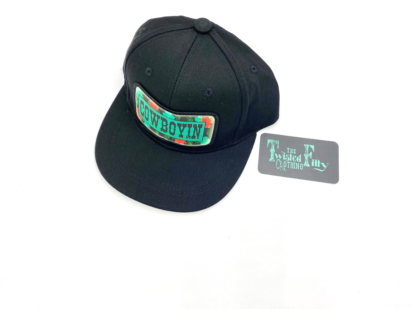 Cowboyin 5.0 - Toddler Snapback Hat - Black