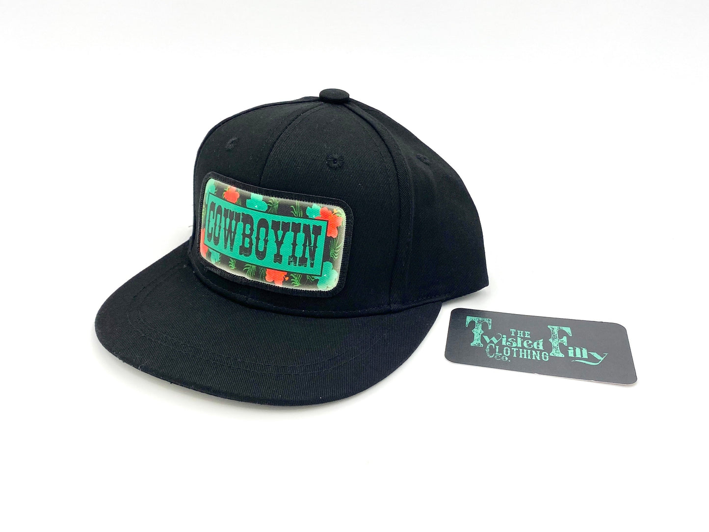 Cowboyin 5.0 - Toddler Snapback Hat - Black