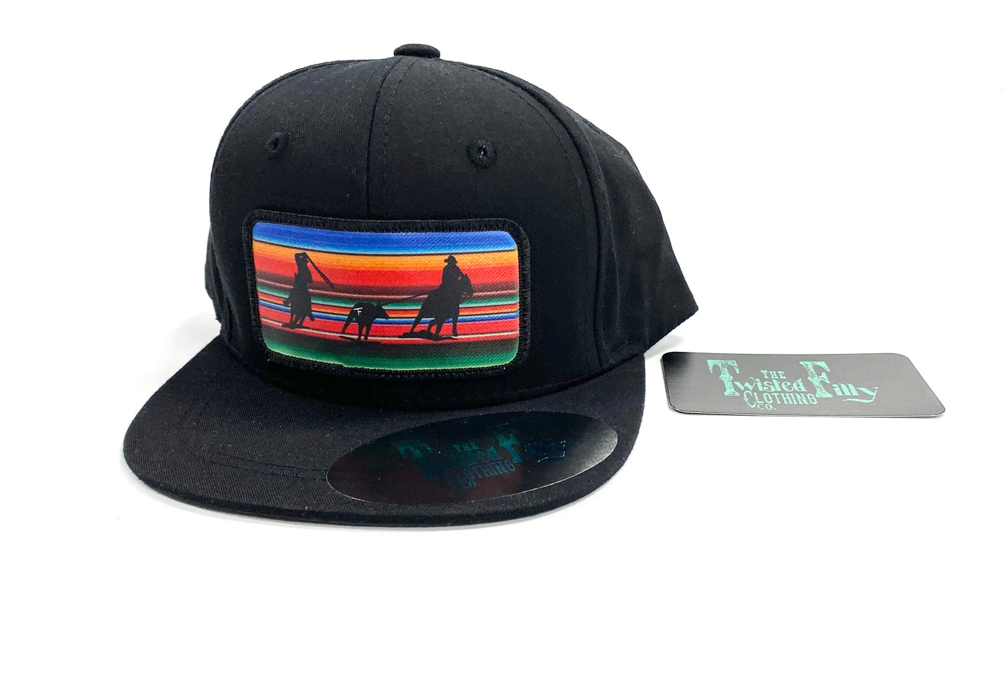 Serape Team Roper - Toddler Snapback Hat - Black