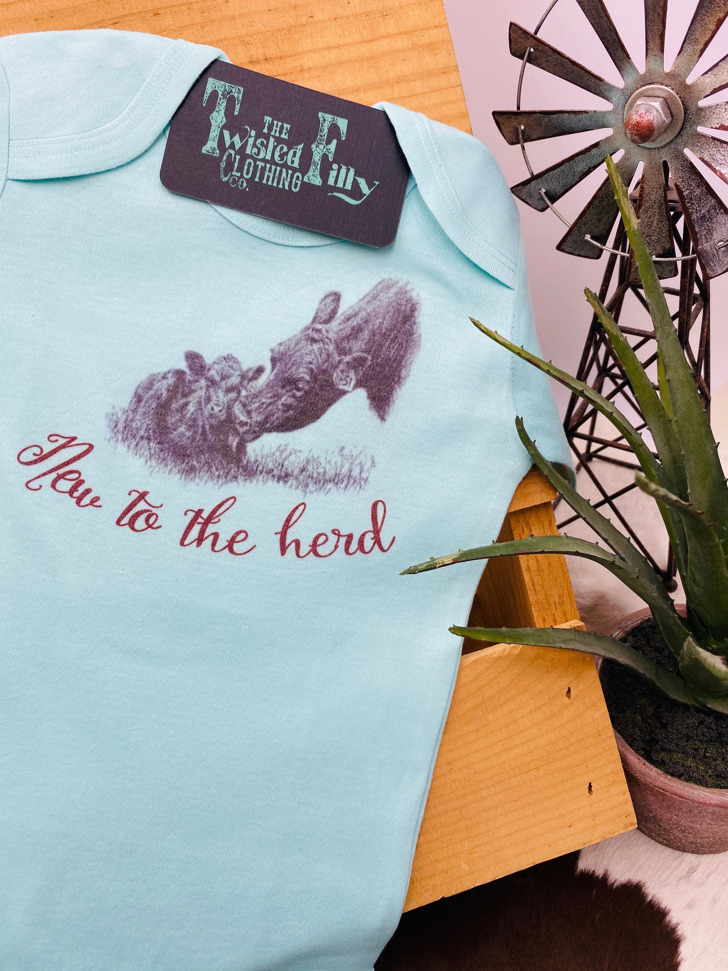 New To The Herd - Infant One Piece (6pcs)