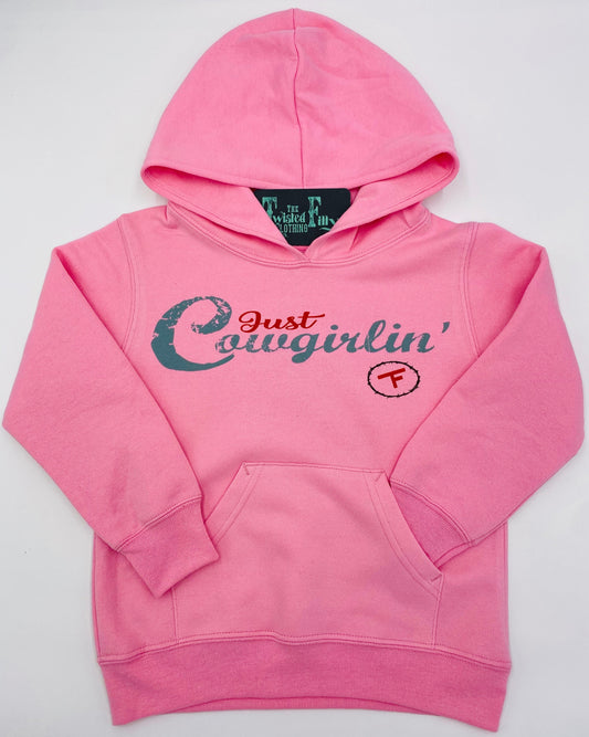 Just Cowgirlin' - Toddler Hoodie (6 Pcs)