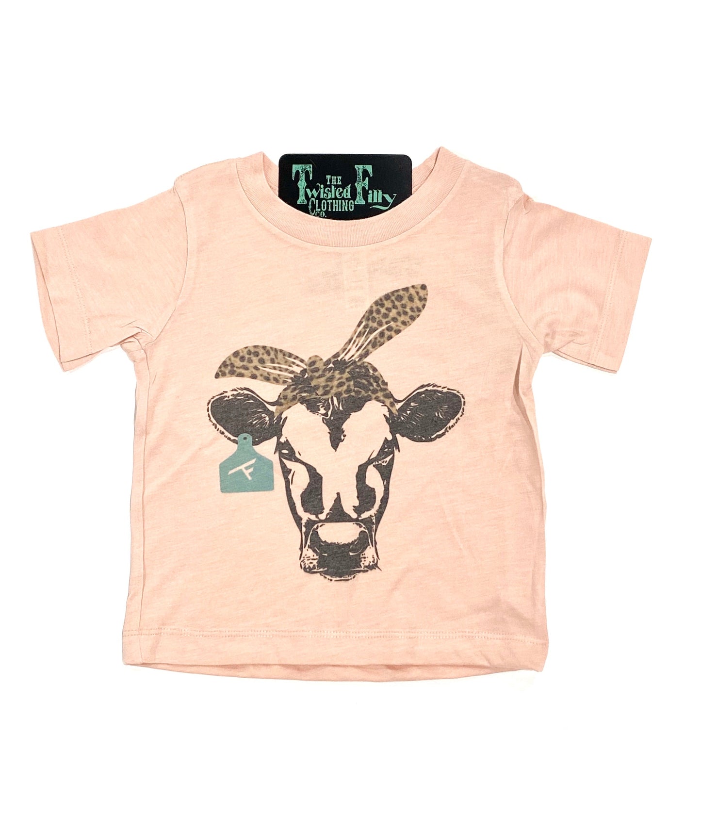 Cheetah Bandana Calf - Toddler Tee (6pcs)