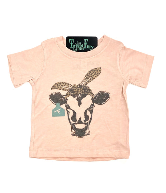 Cheetah Bandana Calf - Toddler Tee (6pcs)