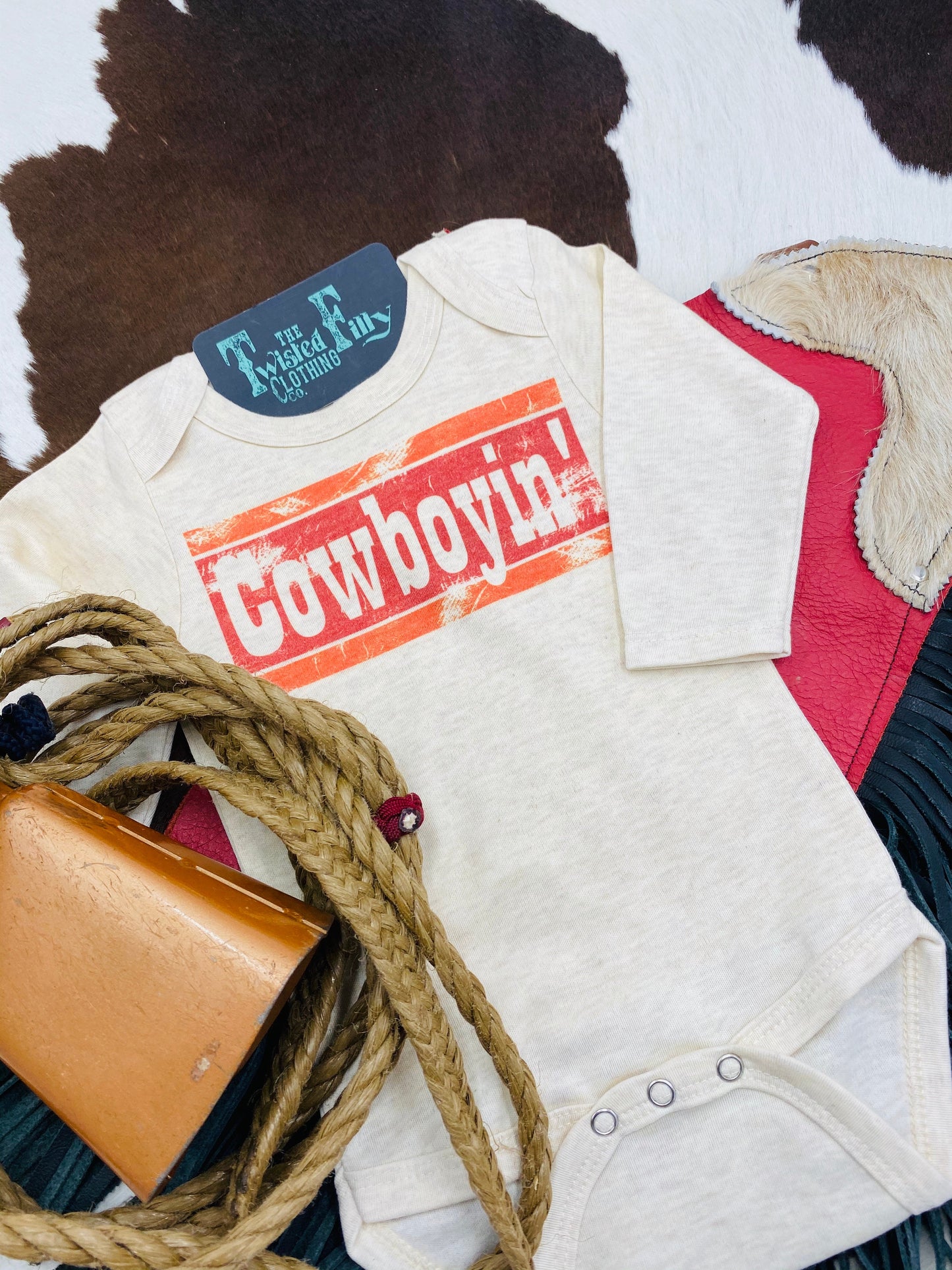 Cowboyin' 70’s Style - Infant One Piece (6pcs)