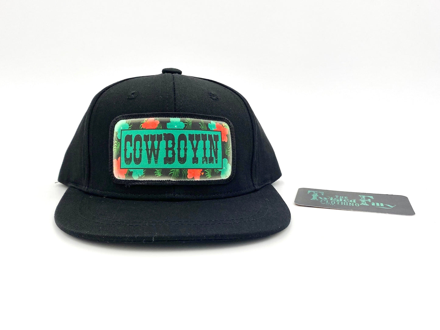 Cowboyin 5.0 - Toddler Snapback Hat - Black