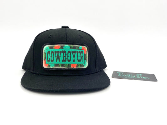 Cowboyin 5.0 - Toddler Snapback Hat - Black
