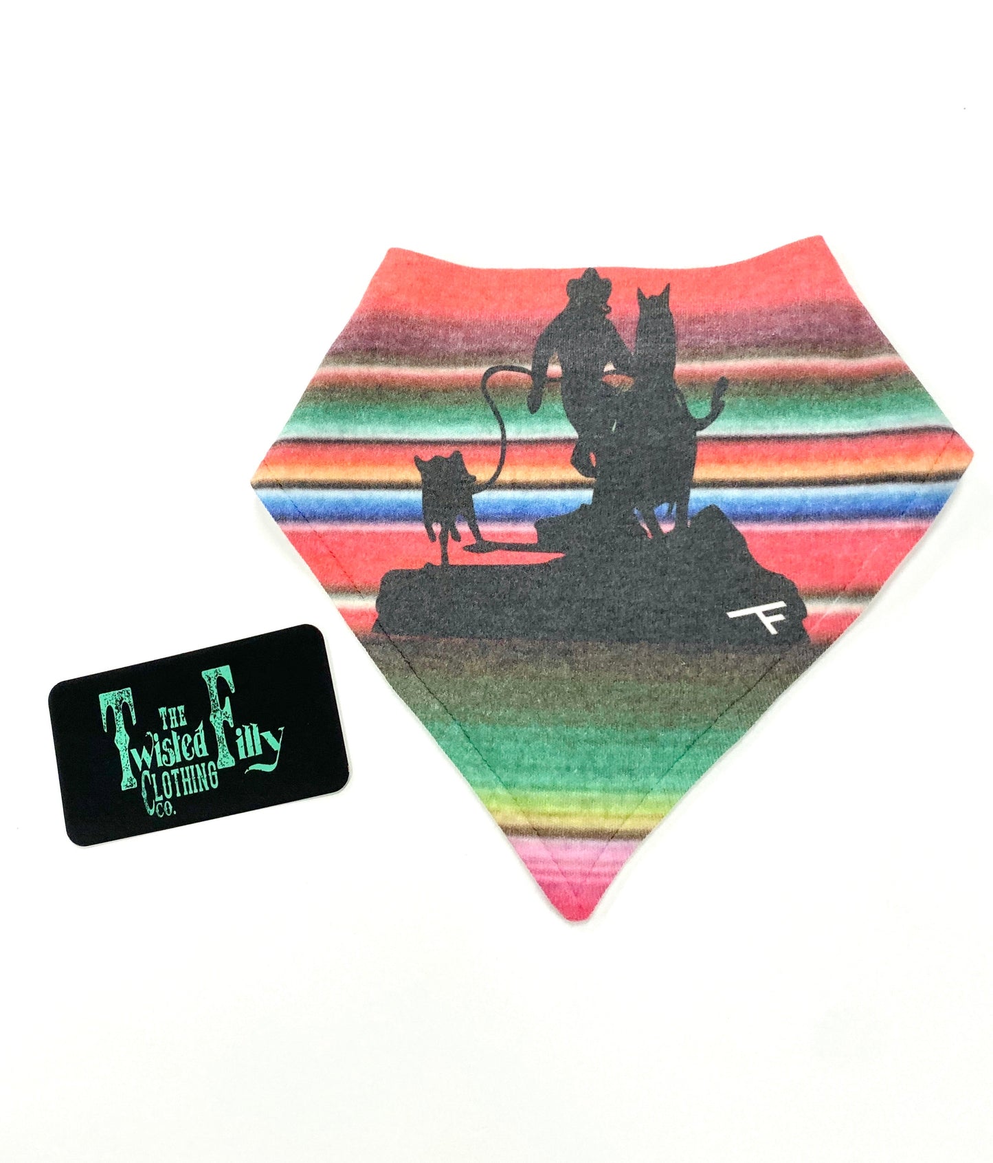 Infant Bib - Serape Calf Roper (3pcs)