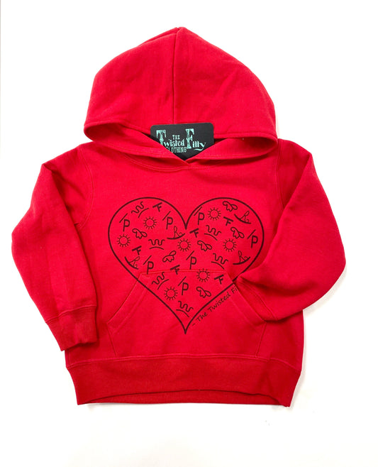 The Branded Heart - Youth Hoodie