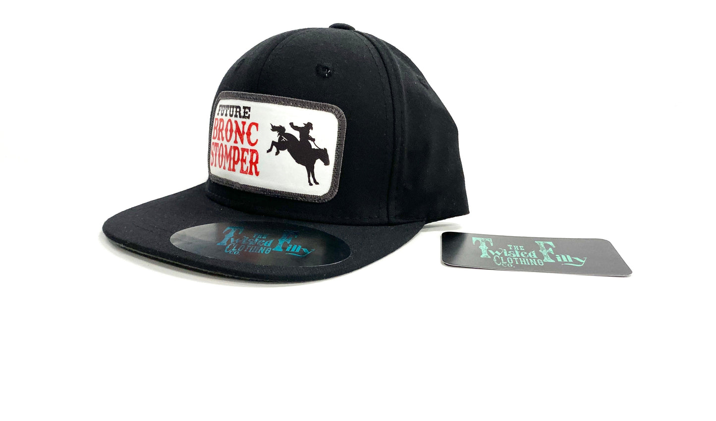 Future Bronc Stomper - Toddler Snapback Hat - Black