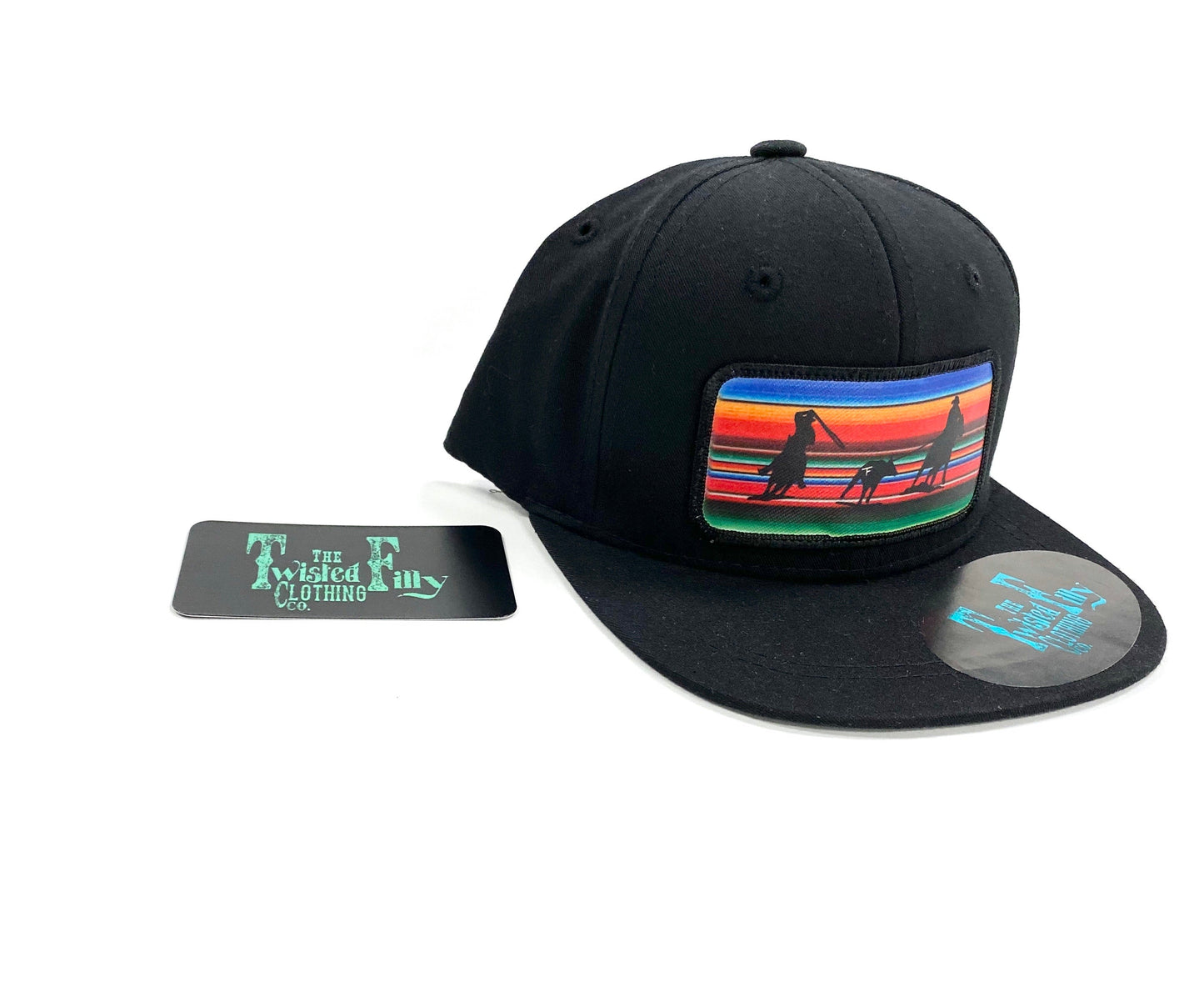 Serape Team Roper - Toddler Snapback Hat - Black