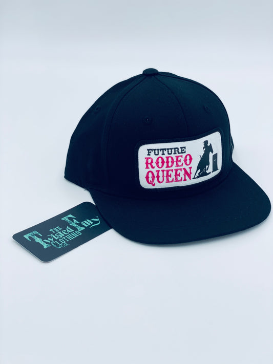 Future Rodeo Queen - Toddler Snapback Hat - Black