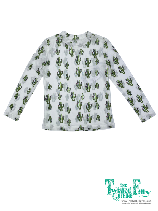 Ivory Cactus - Youth LS Mesh Top (6pcs)