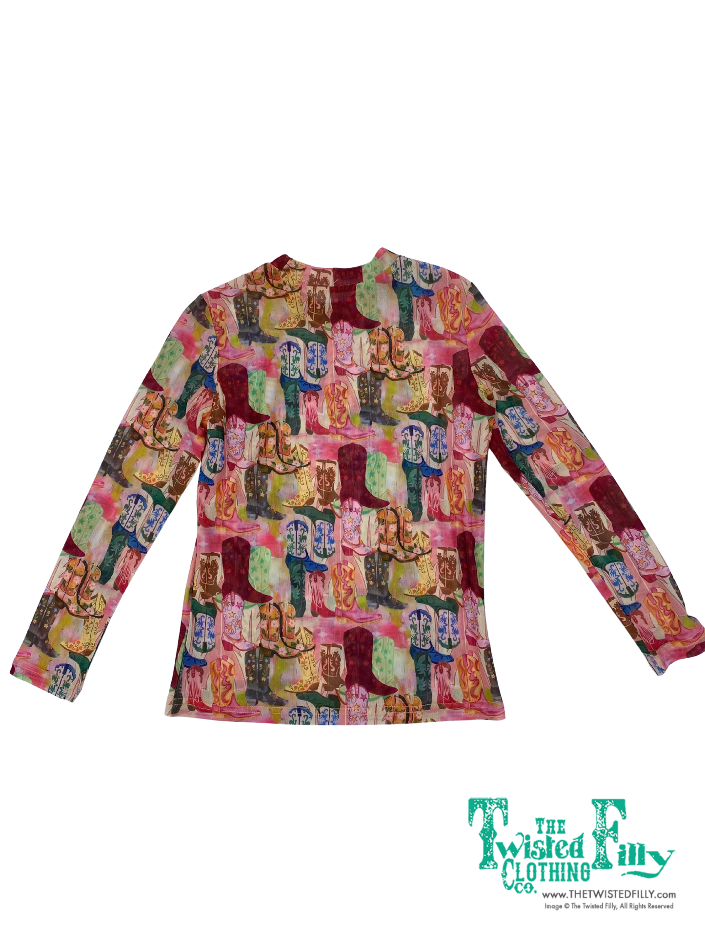 Kicking Boots -Youth Mesh LS Top (6pcs)