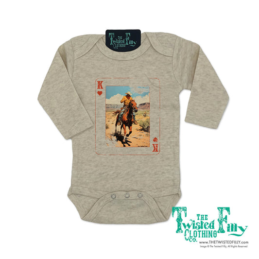 King Of Hearts - L/S Infant One Piece (6pcs)